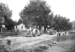 Brooksville Road Construction late 1926