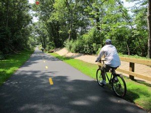 The Rhode Island Bike Path system is built for everyone. Whether you’re walking, riding a bike or jogging, there are many destinations to enjoy. Featured here is the South County Bike Path in South Kingstown and it’s a great way to explore the natural beauty of the Ocean State firsthand.