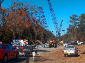 By replacing the old bridge with a new bridge, now, assures the traveling public that they will make it to the other side safely in future crossings. This bridge is located in Columbia county, Florida on CR-245, which is in District 2 of the Florida department of transportation.