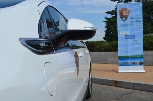 With innovative alternative fuels set against the backdrop of the Jefferson Memorial, old meets new on the National Mall, but progress remains constant. GWRCCC, along with PERC and NPS, celebrated the use of new, greener propane mowers, two electric cars, and charging stations at a ribbon-cutting event in June.